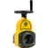 Fire Hydrant Heavy Duty Gate Valve with Handwheel, 2.5" Female NSZ1 x 2.5" NSZ1, Yellow, Aluminum
