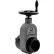 Fire Hydrant Gate Valve with Handwheel, 2-1/2" Female QST x 2-1/2" Male QST, Grey, Aluminum