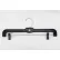 2602RC Cintre pour jupes/pantalons - Modèle « Jumbo » avec pinces métalliques, 14" de long, plastique noir, lot de 100