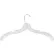 Cintre pour 500 vêtements - modèle robuste, 17" de long, en plastique - CL, lot de 100