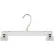 6008 Cintre pour jupes/pantalons – pince de fixation, 8" de long, en plastique - CL, lot de 200