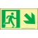 Glow NYC - Directional Sign Down Right