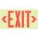 Glo-Brite Exit - Red Redlective Frameless