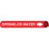 Marqueur de tuyau NMC™ pré-enroulé et à fixation par sangle, pour eau d'arrosage, compatible avec des tuyaux de 3/4" à 1" de diamètre.
