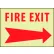 Glow Sign Vinyl - Right Arrow