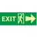Glow Sign Vinyl - Exit(w/ Door And Right Arrow)