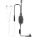 Kit de connexion discrète de type « serpent » pour écouteurs, compatible avec les radios Motorola, EP603