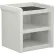 Table de chevet Endurance de Cortech USA, plateau stratifié, 21" x 18", gris pierre