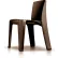 Cortech USA Razorback Heavy Duty All Plastic Stack Chair, Brown