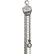 Palan à chaîne manuel en acier inoxydable OZ Lifting Products, capacité de 1/2 tonne, course de 10 pieds