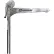 Grue à potence en acier inoxydable OZ Lifting Products de 1 500 lb avec treuil à frein