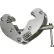 Pince de levage OZ pour poutre, acier inoxydable, 1 tonne