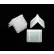 Protecteurs d'angle pour feuillards en plastique Pac Strapping, 2" de long x 2-1/2" de large, blancs, lot de 1 000