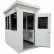 Cabine de sécurité Panel Built de 4' x 8' x 8'11", certifiée UL niveau 3 pour la résistance balistique, pré-assemblée, blanche