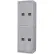 Armoire à vêtements suspendue Penco® à 4 portes, serrure à came, 23-15/16" L x 21-7/16" P x 80-13/16" H, grise