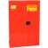 Eagle Paint/Ink Safety Cabinet with Manual Close - 30 Gallon Red