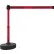 Kit de barrières Banner Stakes PLUS, poteaux rouges de 22" à 42", ruban rouge de 15' portant la mention « Danger – Haute tension – Ne pas s'approcher »