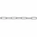 Chaîne à maillons droits Peerless™ 6044032 4/0 - 100 pieds/carton - zinguée - Quantité par emballage : 100