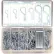 Assortiment de 150 clips pour goupilles d'attelage - Fabriqué aux États-Unis