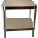 Étagère en aluminium Prairie View, 2 tablettes, 24" de largeur x 20" de profondeur x 30" de hauteur