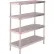 Supports en aluminium Prairie View, 3 étagères, 24" de largeur x 20" de profondeur x 48" de hauteur