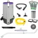 ProTeam® Super Coach Pro 10 Backpack Vacuum with Xover Multi-Surface Telescoping Wand Tool Kit