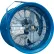 Ventilateur à tambour haute vitesse Patterson de 18 pouces avec support en étrier, 115 V, 3 800 CFM, 1/2 HP