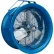 Ventilateur à tambour haute vitesse Patterson 22 pouces avec support en Y, 115 V, 5 570 CFM, 1/2 HP
