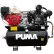 Puma TUK-13030HGE, 13HP, Stationary Gas Compressor, 30 Gal, 175 PSI, 24 CFM, Honda, Electric/Recoil