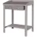 Bureau Pucel Shop à 2 tiroirs, plateau incliné, 36" de largeur x 30" de profondeur, gris