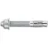 Cheville à expansion à coin DeWalt® eng. by Powers 7432SD1-PWR-Power-Stud+®, SD1, 5/8" x 4-1/2" - Lot de 25