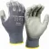 Gants en latex enduits de polyuréthane avec doublure en nylon, série GL401, taille L - Lot de 12