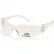 Intruder™ Safety Glasses Clear + 1.5 Lens , Clear Frame - Pkg Qty 6