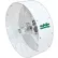 Ventilateur « Poly Stormer » de 36 pouces de J&D Manufacturing avec support, 8 210 CFM, 1/2 HP, 1/2 HP