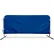Queue Solutions Barricade Vinyl Jacket, 98-1/2"L x 37"H, Blue