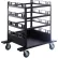 Chariot de rangement horizontal pour poteaux, capacité de 12 poteaux