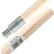 Perche télescopique en bois RollerLite de 6', brun, 24 pièces par carton - WP-06FMT