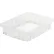 Bac à compartiments modulables Quantum®, 10 7/8" de longueur x 8 1/4" de largeur x 2 1/2" de hauteur, transparent, polypropylène - Lot de 20