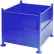 Conteneur en tôle d'acier Davco®, 40-1/2" de longueur x 34-1/2" de largeur x 32" de hauteur, capacité de 3 200 lb, bleu