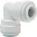Coude à raccord John Guest en polypropylène 3/8'', lot de 10