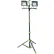 Lampe de travail Power Smith™ à double tête « DEL » avec trépied, 20 000 lumens, noire