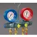 Yellow Jacket® BRUTE II Manifold With 60" RYB Hoses and 3/8" x 45° 46022