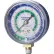 Yellow Jacket® Manomètre bleu à flanc bas 2-1/2" 49052