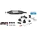 Kit d'outil rotatif à vitesse variable Dremel® série 4200 (4300-5/40) avec 6 accessoires et 40 pièces.
