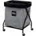 Chariots Royal Basket Trucks® à châssis en X - R08-GGX-XFA-3ONN - Capacité de 8 bushels - Gris