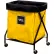 Royal Basket Trucks® R08-YYX-XFA-3ONN Chariot à cadre en X en vinyle jaune, 8 bu
