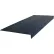Rubber Raised Circular Stair Tread Square Nose 12.06" x 96" Black