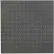 Dalle en caoutchouc, profil bas, forme circulaire, 50 cm - Noir/brun