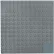 Dalle en caoutchouc, profil bas, forme circulaire, 50 cm - Bleu acier