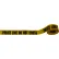 Barricade Tape, 3" x 1000', Yellow, Police Line Do Not Cross